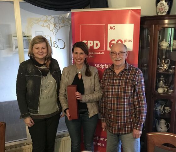 v.l. Doris Fuchs, Nicole Zor, Hellmuth Varnay